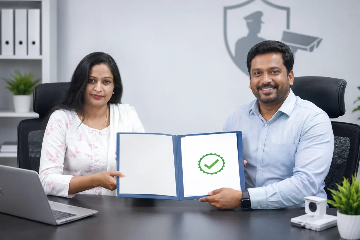 PSARA License approval for a security agency in Telangana