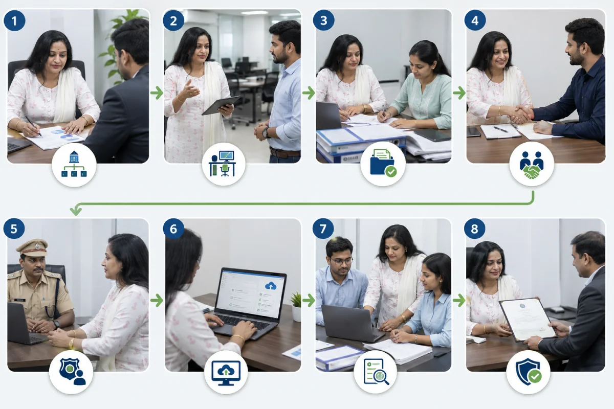 PSARA License in Telangana: Step-by-Step Application Process