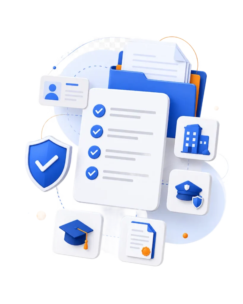 Documents Commonly Required for PSARA