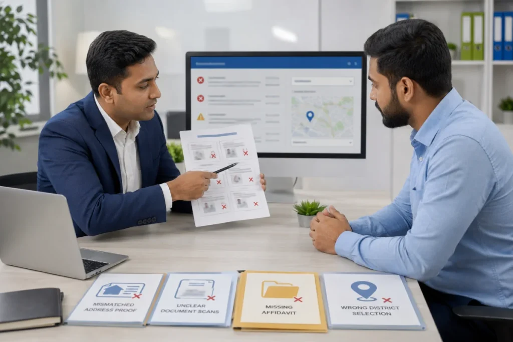 common mistakes in PSARA license documents in Karnataka