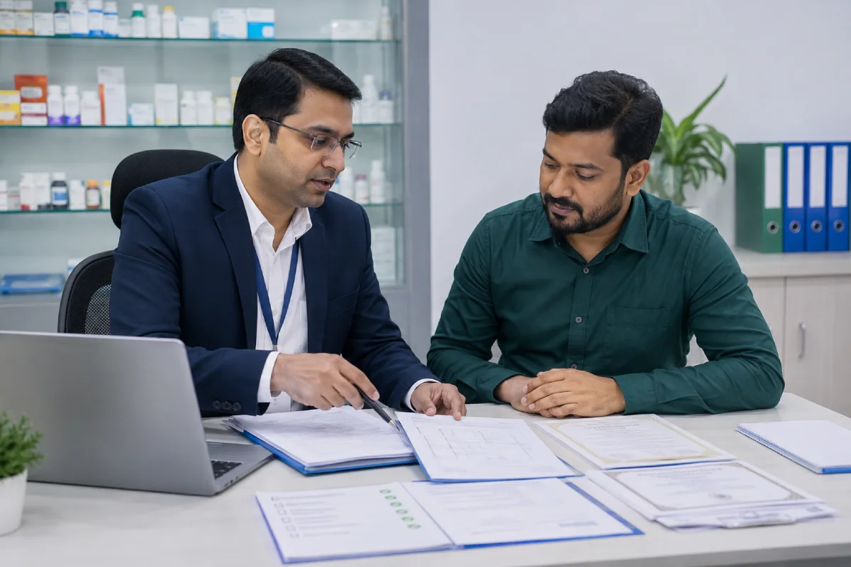 Documents Required for Drug License reviewed by Karnataka consultant