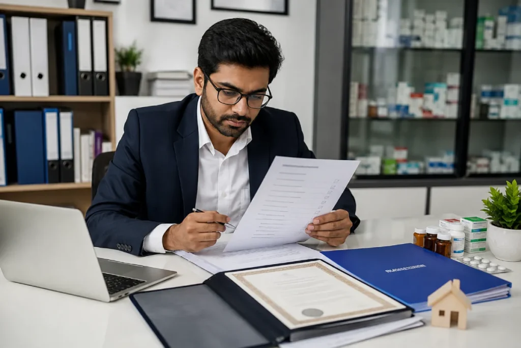 Pharmacy business in Karnataka checklist with documents and licence